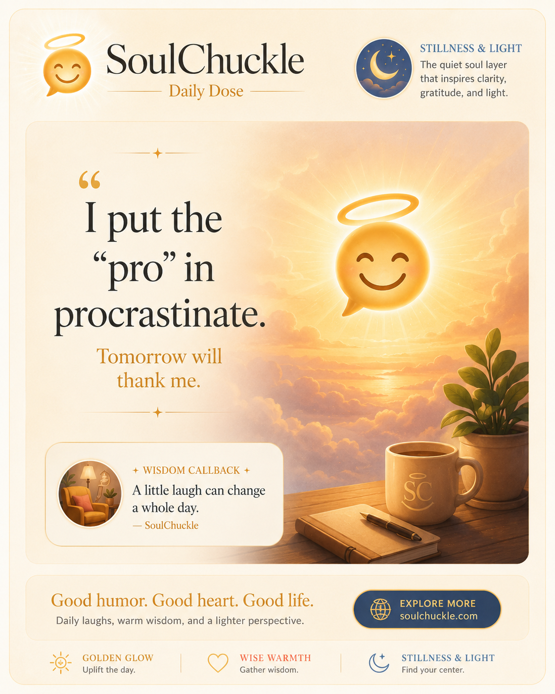 SoulChuckle Daily Dose example card